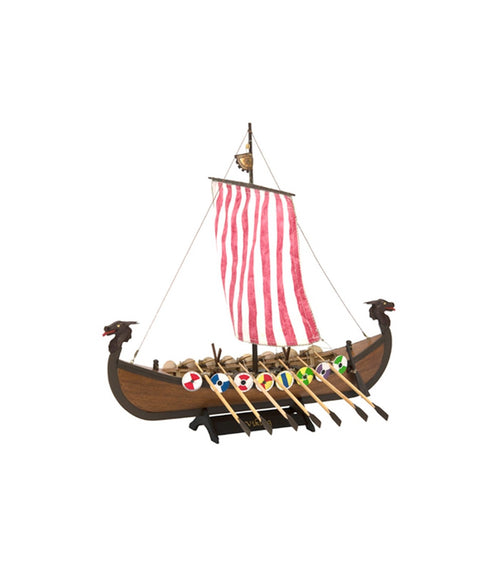 Drakkar Viking. 1:75 Wooden Model Ship Kit