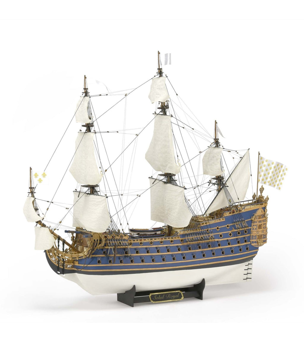 Warship Soleil Royal. 1:72 Wooden Model Ship Kit